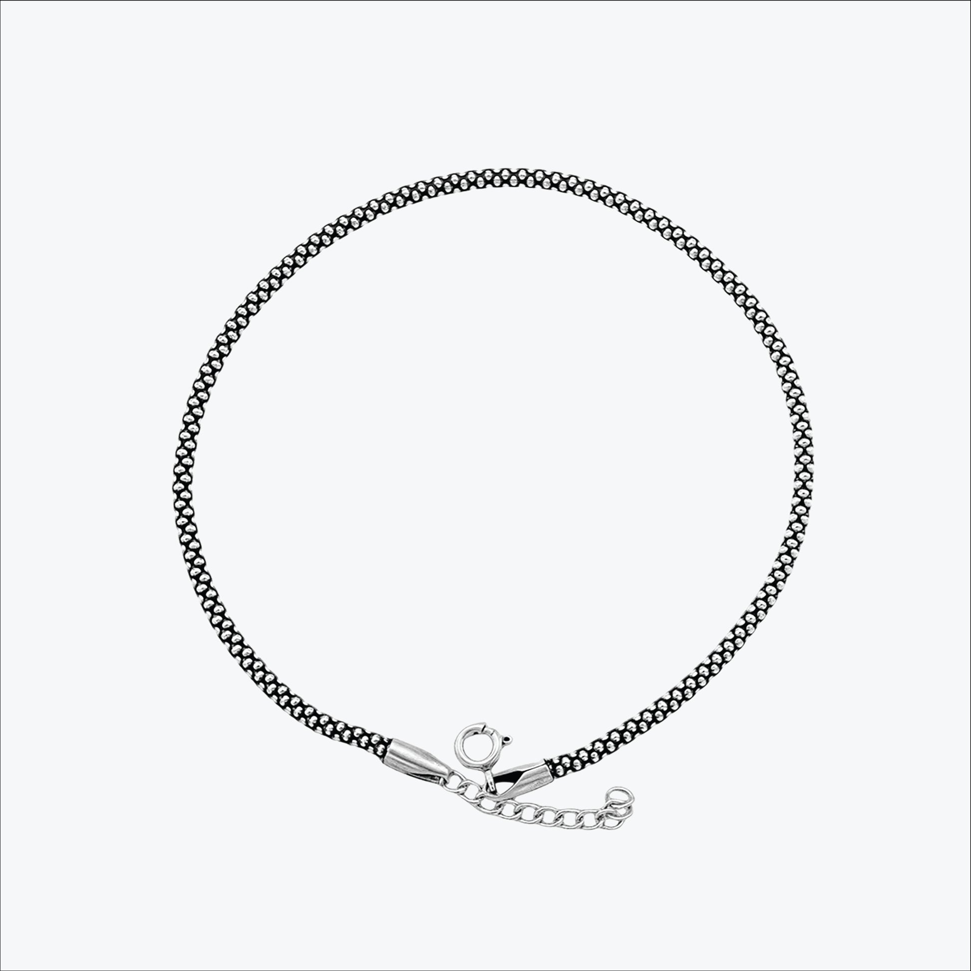 Charmelle Anklet – Sterling Silver