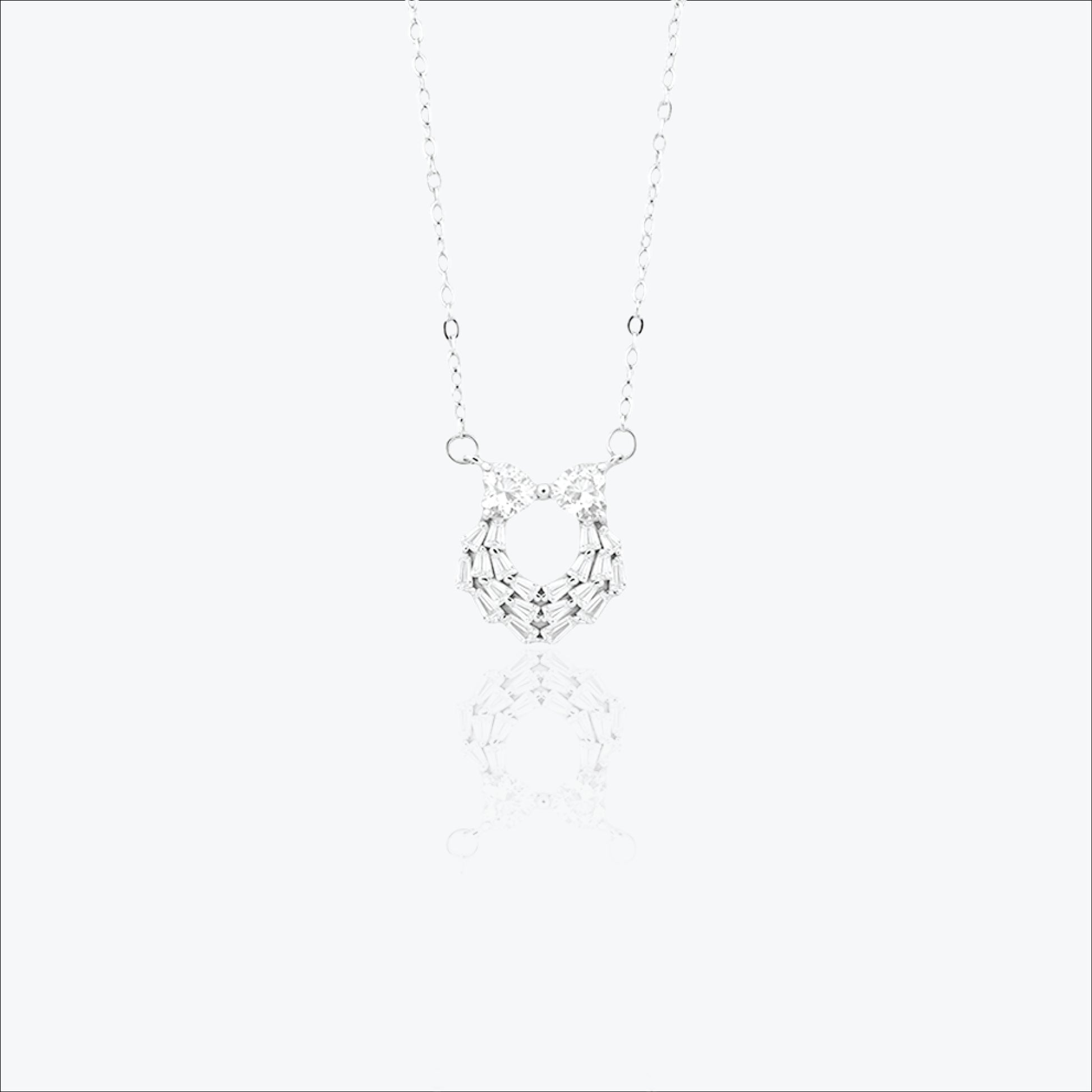 Circulis Pendant – Sterling Silver in Timeless Flow