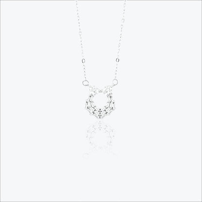 Circulis Pendant – Sterling Silver in Timeless Flow