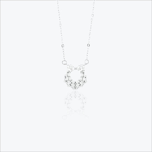 Circulis Pendant – Sterling Silver in Timeless Flow