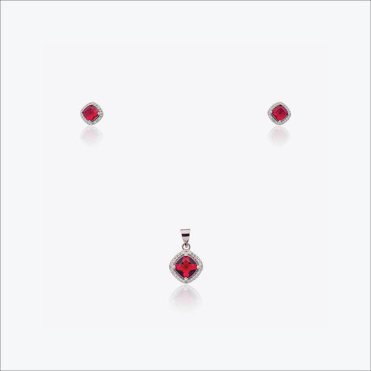 Ruby Frame Set – Sterling Silver with Bold Clarity
