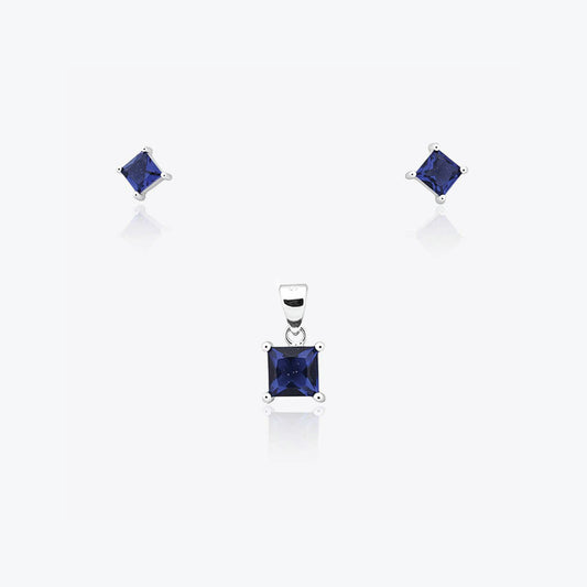 Blueview Pendant – Sterling Silver in Sleek Brilliance