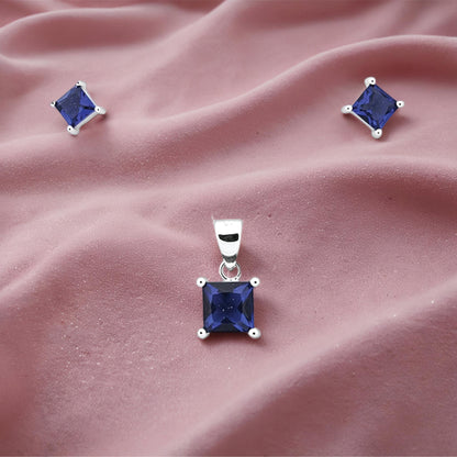 Blueview Pendant – Sterling Silver in Sleek Brilliance