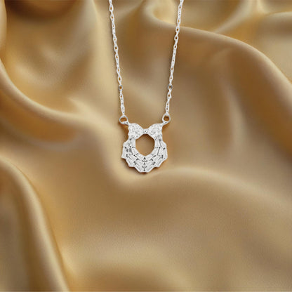 Circulis Pendant – Sterling Silver in Timeless Flow