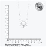 Circulis Pendant in silver