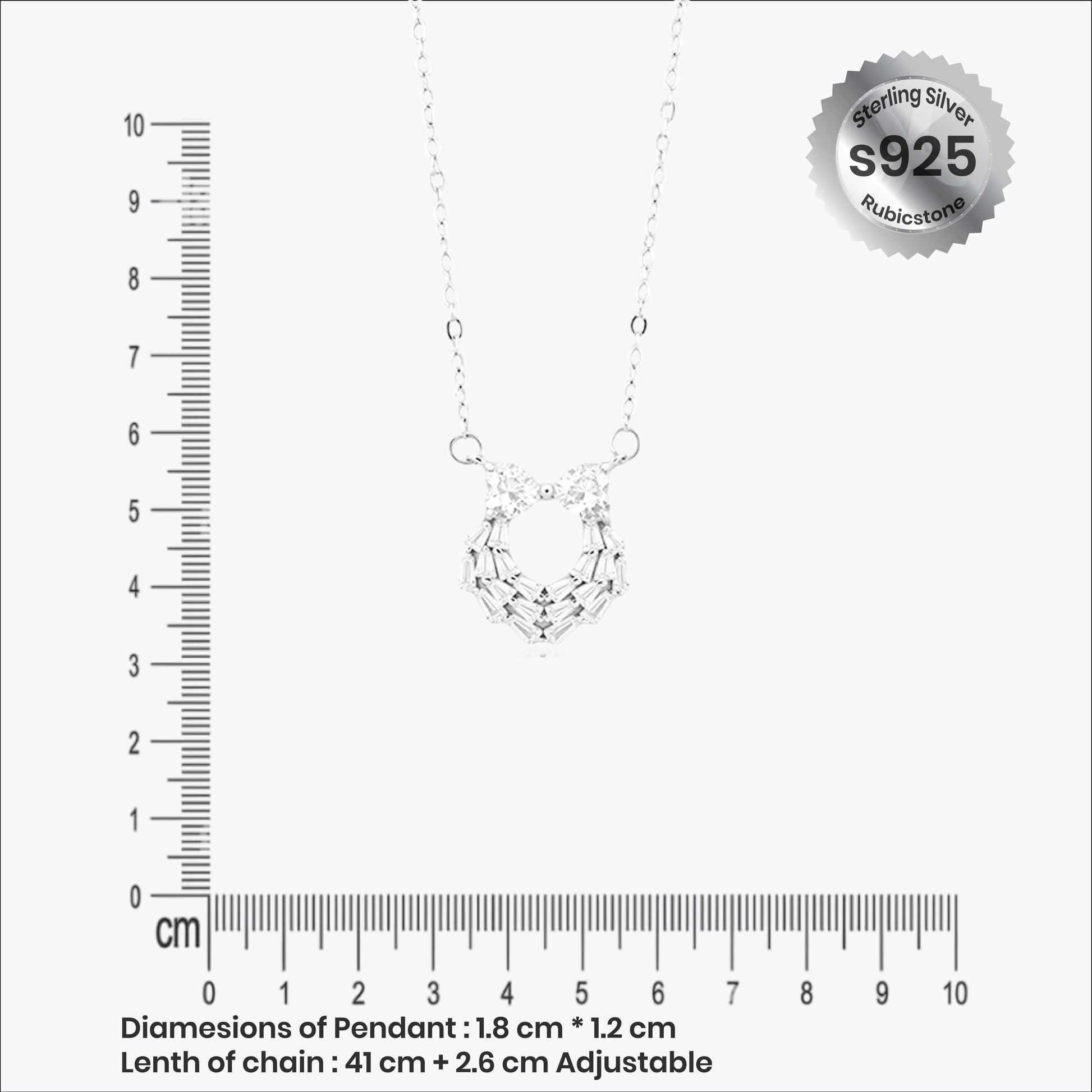 Circulis Pendant – Sterling Silver in Timeless Flow