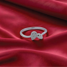 Sparkling Teardrop Ring – A Delicate Sterling Silver Charm