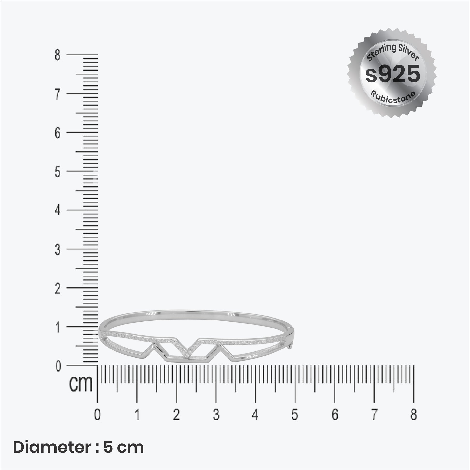 Sterling Silver Bracelet – Nova Edge Elegance