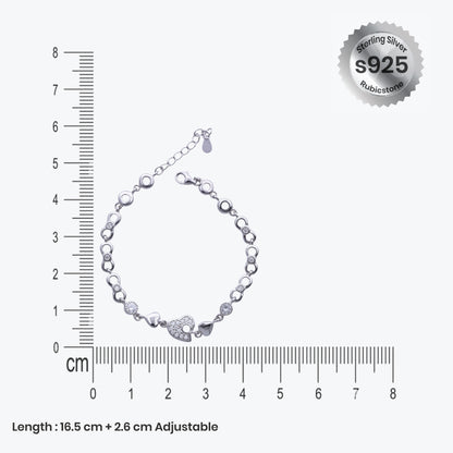 Eterna Sleek Bracelet – Sterling Silver with Subtle Elegance