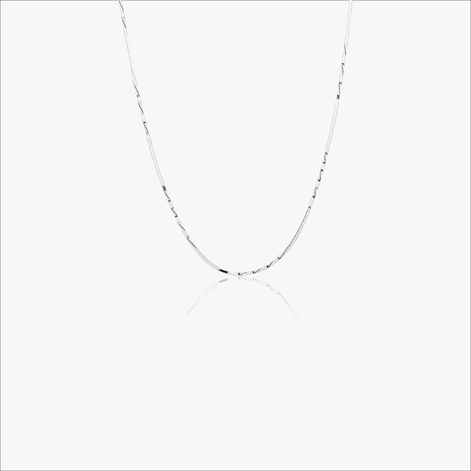 Lustria Chain – Sterling Silver in Sleek Radiance