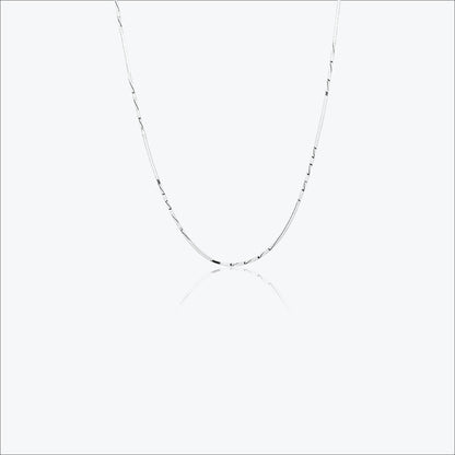 Lustria Chain – Sterling Silver in Sleek Radiance