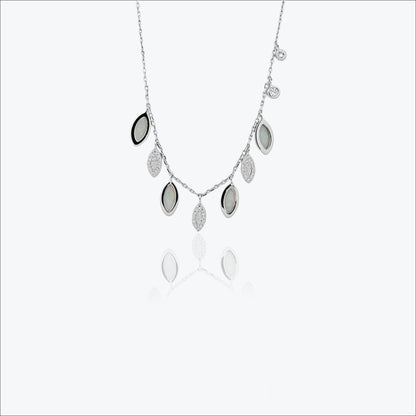 Sylvara Pendant – Sterling Silver in Cascading Grace