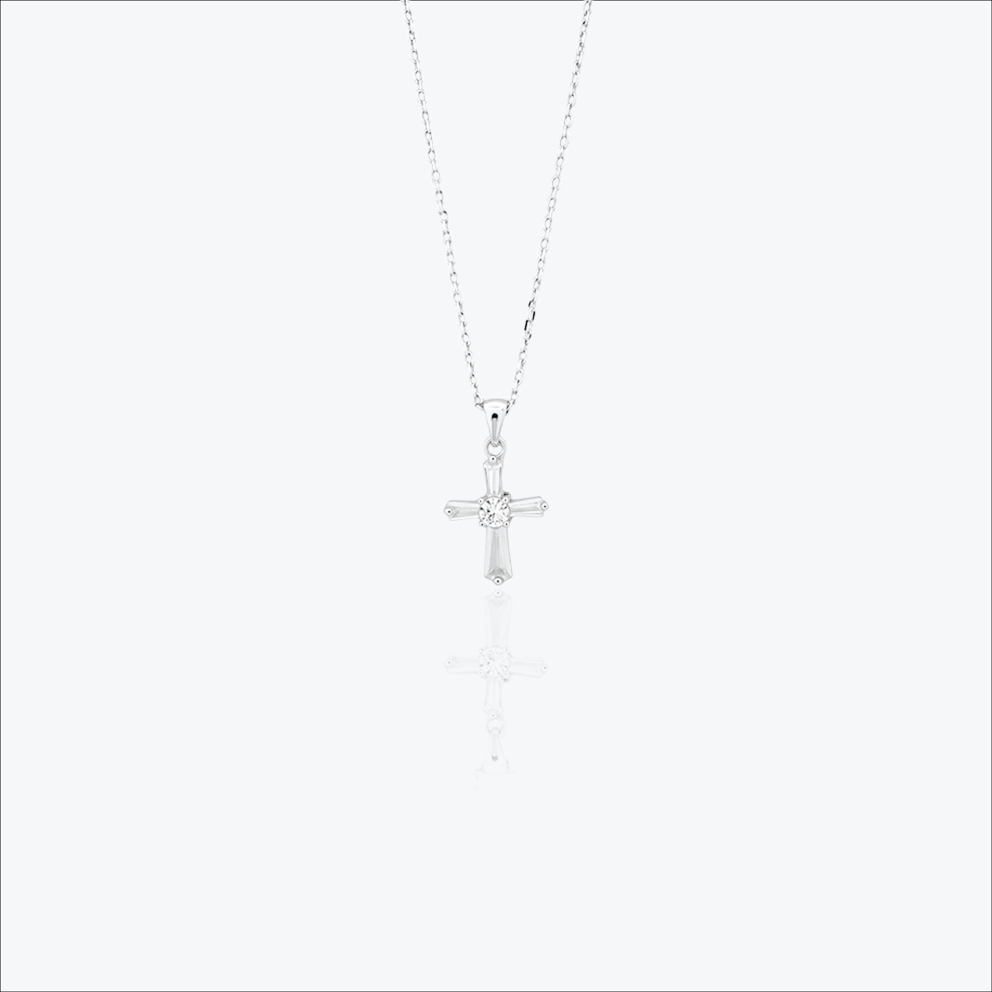 Sanctelle Pendant– Sterling Silver in Graceful Faith