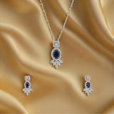 Blue Azure light Pendant Set