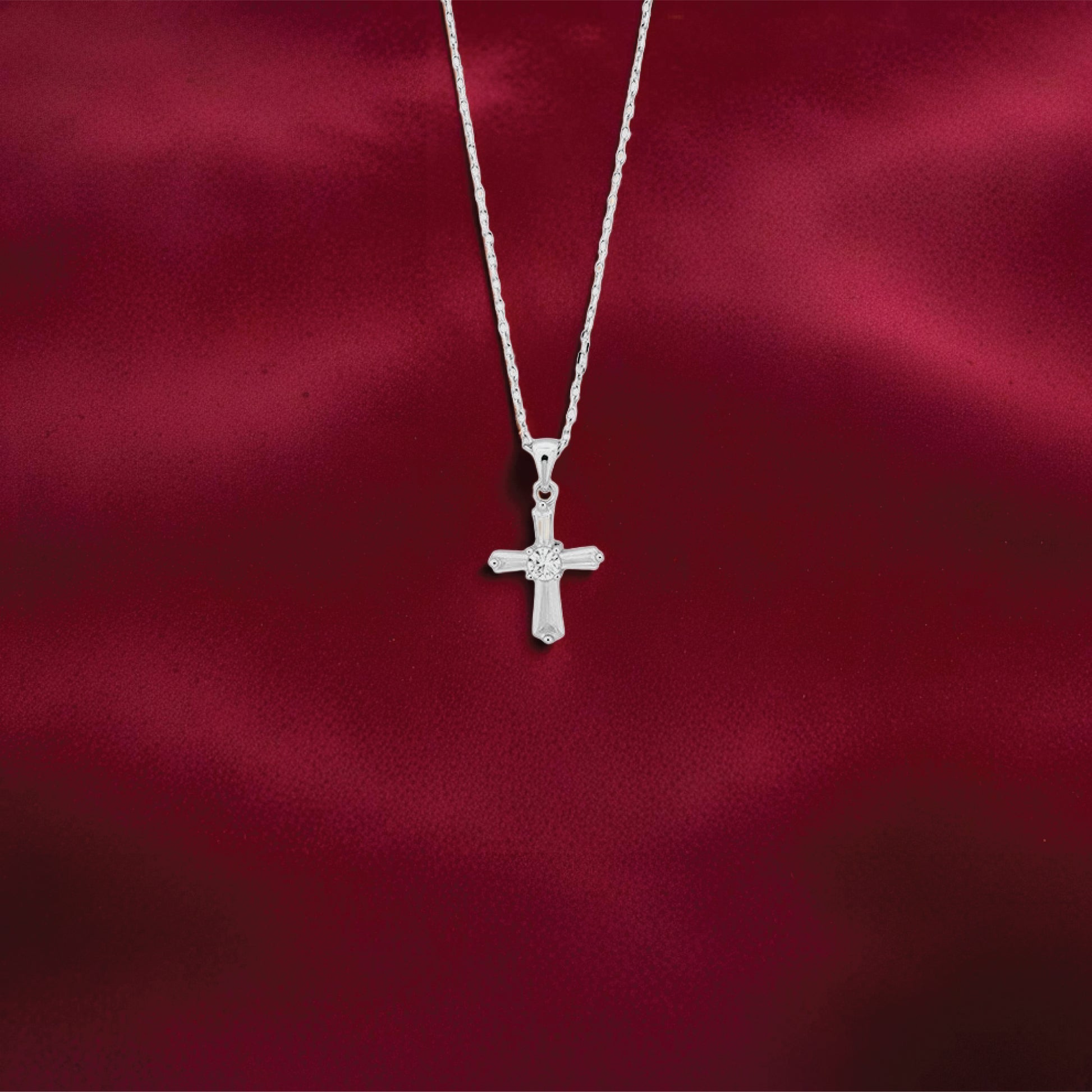 Sanctelle Pendant– Sterling Silver in Graceful Faith
