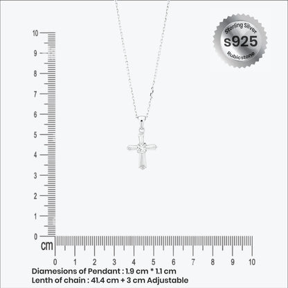 Sterling silver Cross Pendant