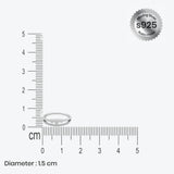 Sterling silver GeoTip Ring
