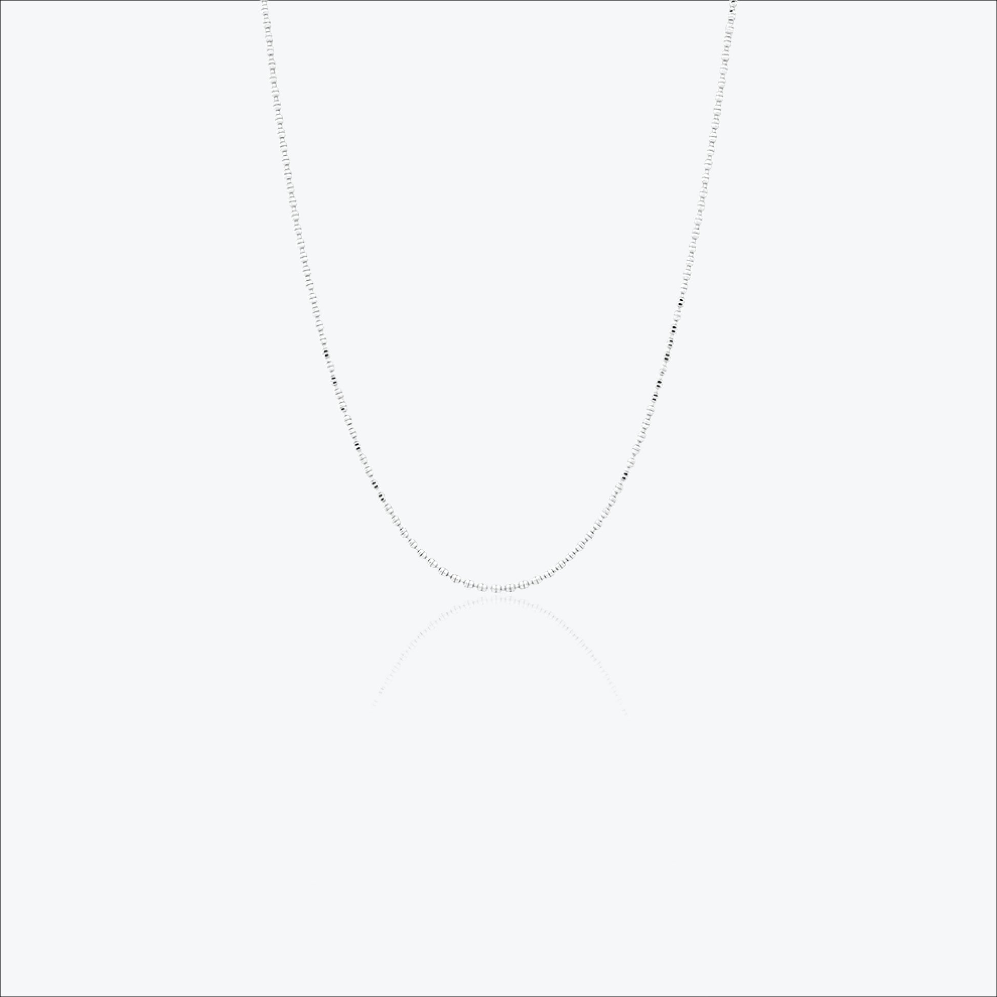 Finelink Chain – Sterling Silver in Subtle Motion