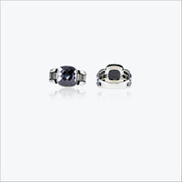Sterling Silver Noircrest Men`s Ring