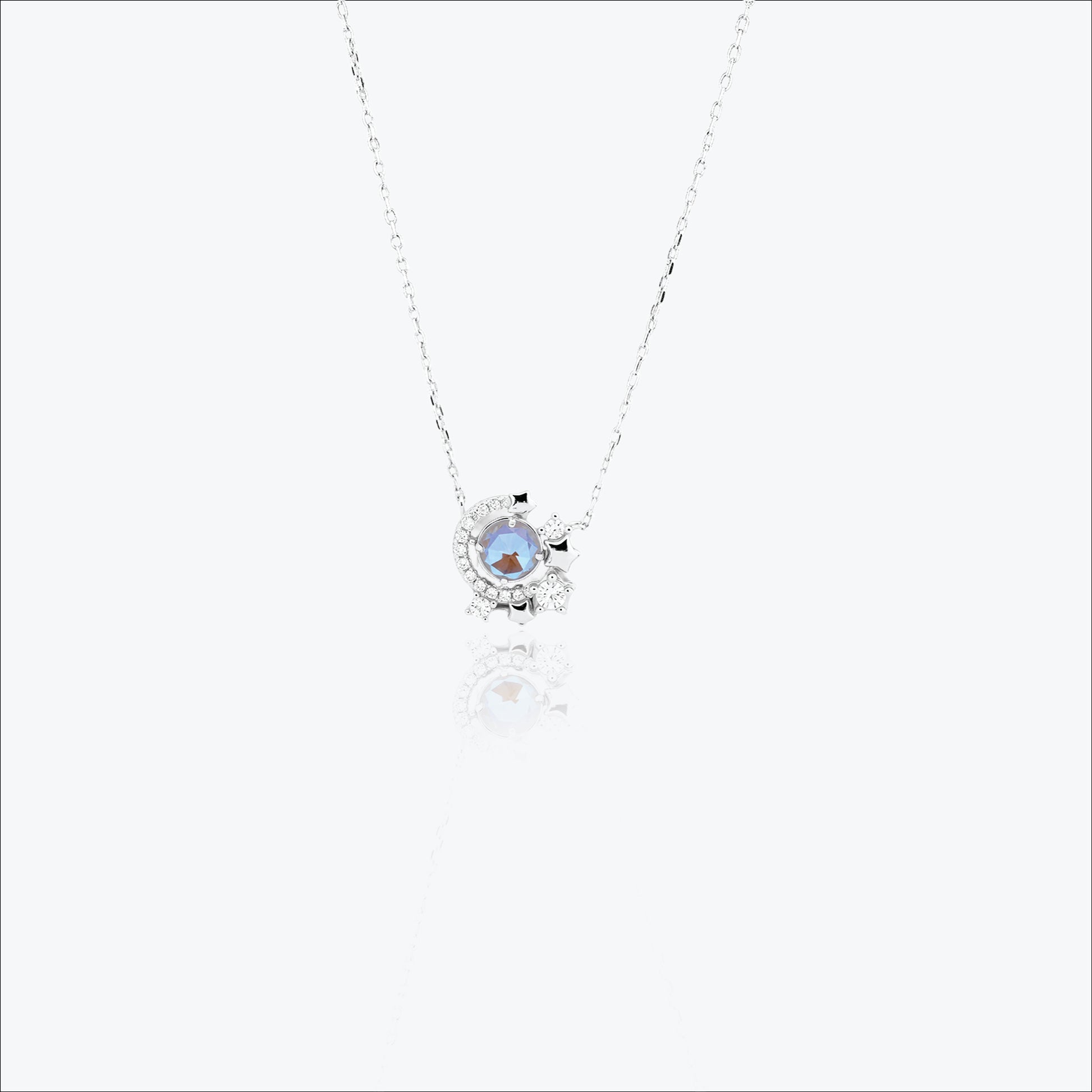 Velin Starry Pendant – Sterling Silver