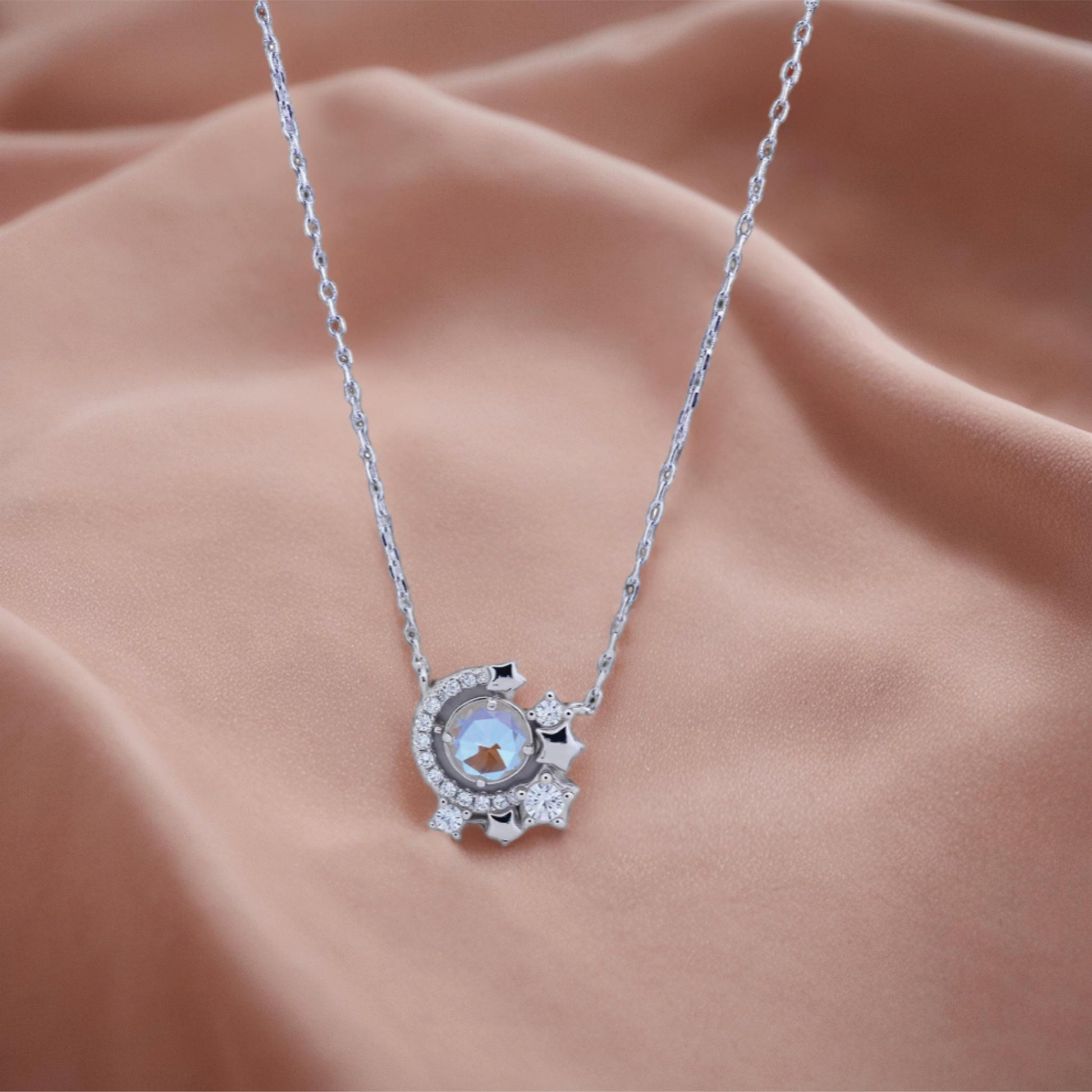 Velin Starry Pendant – Sterling Silver