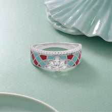 Teardrop Glow Ring– Sterling Silver, Fluid Grace