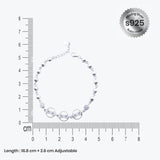 Luma Beads Bracelet in silver