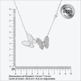 Sterling silver Duaflora Pendant