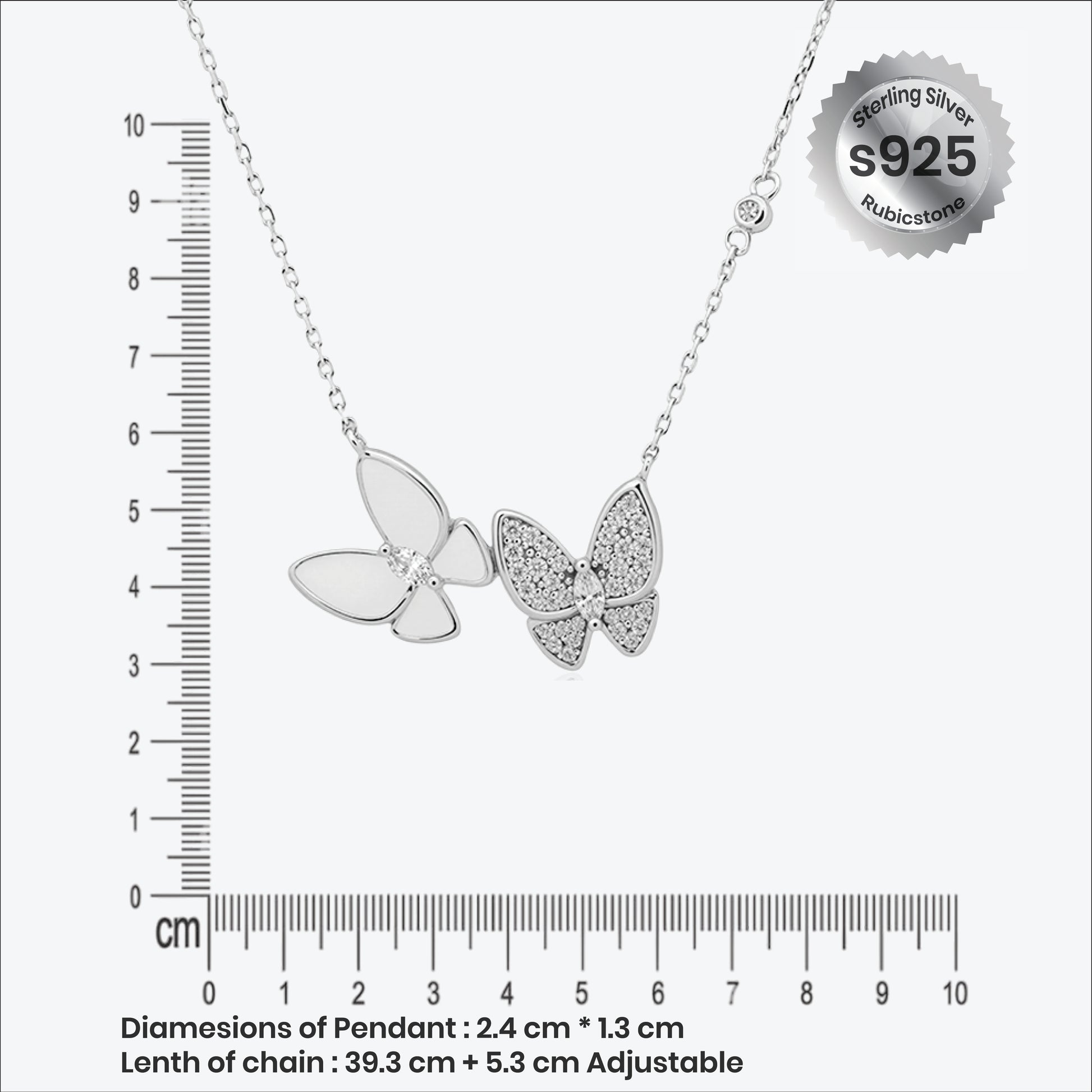 Sterling silver Duaflora Pendant