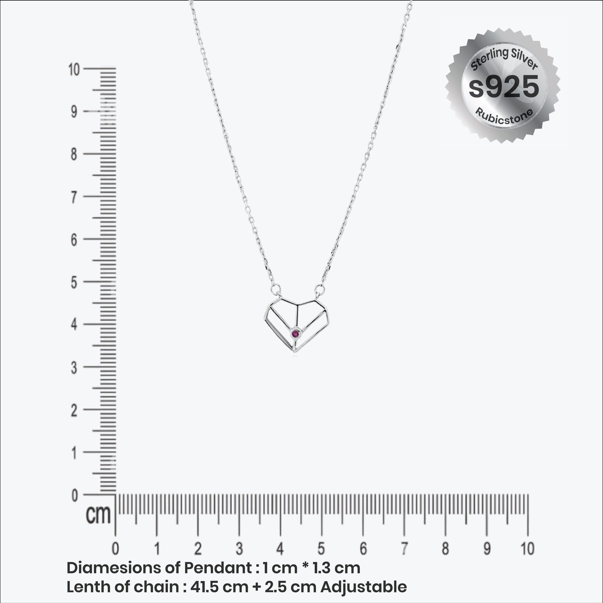 Sterling silver Amora Set