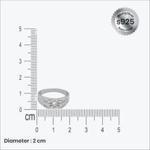Imperium Crest Men’s Ring – Sterling Silver with Diamond Brilliance