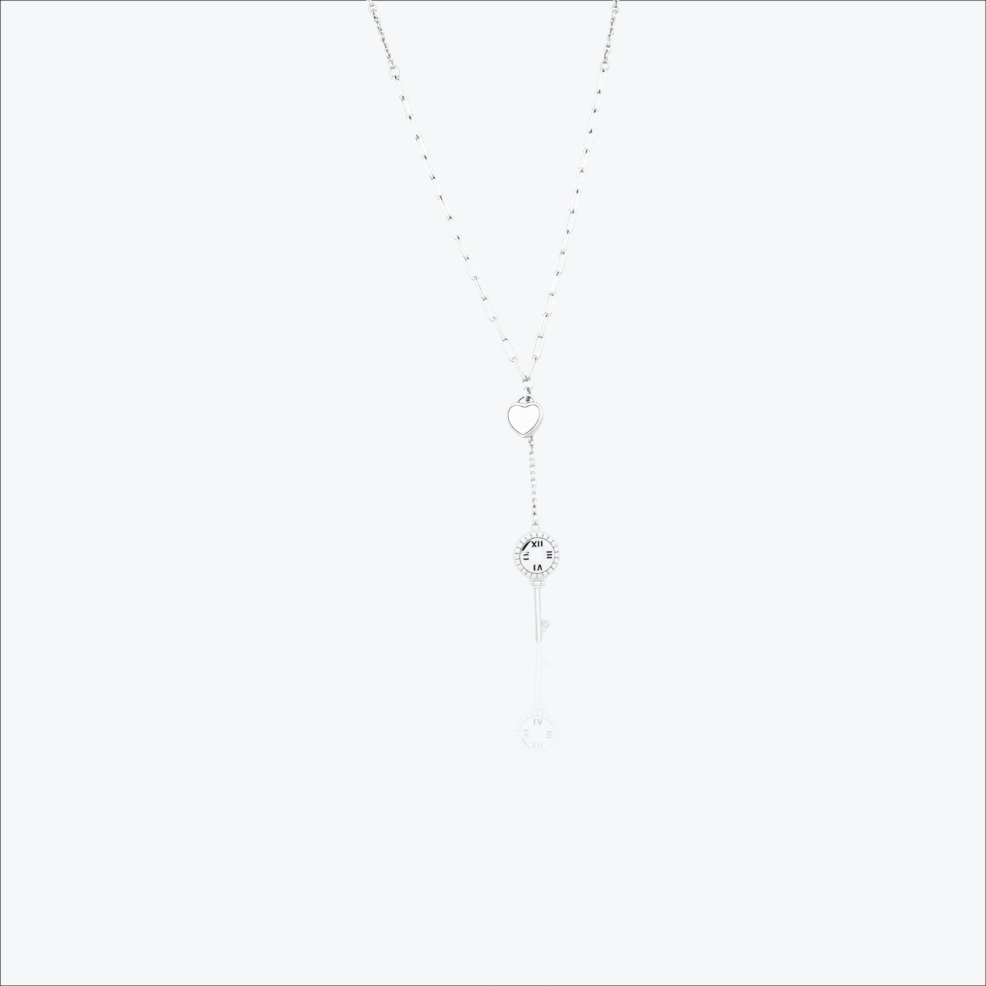 Timelove Pendant – Sterling Silver in Romantic Symbolism