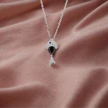Nerissa Pendant – Sterling Silver in Tidal Contrast