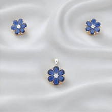 Serene Gem Pendant – Sterling Silver Style