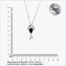 Sterling silver Nerissa Pendant