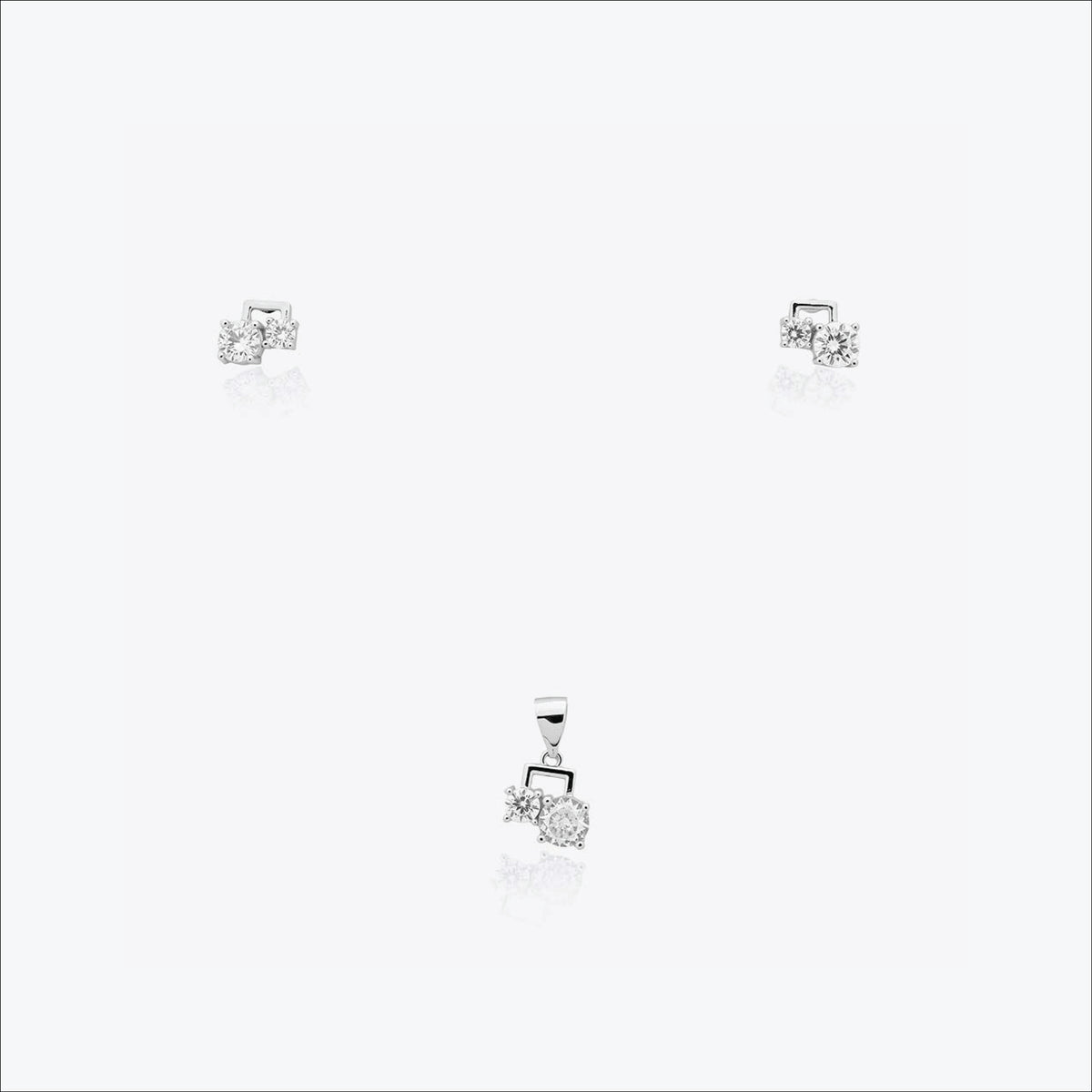 Luma Soar Set – Sterling Silver in Sleek Grace
