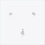 Sterling silver Luma Soar Set