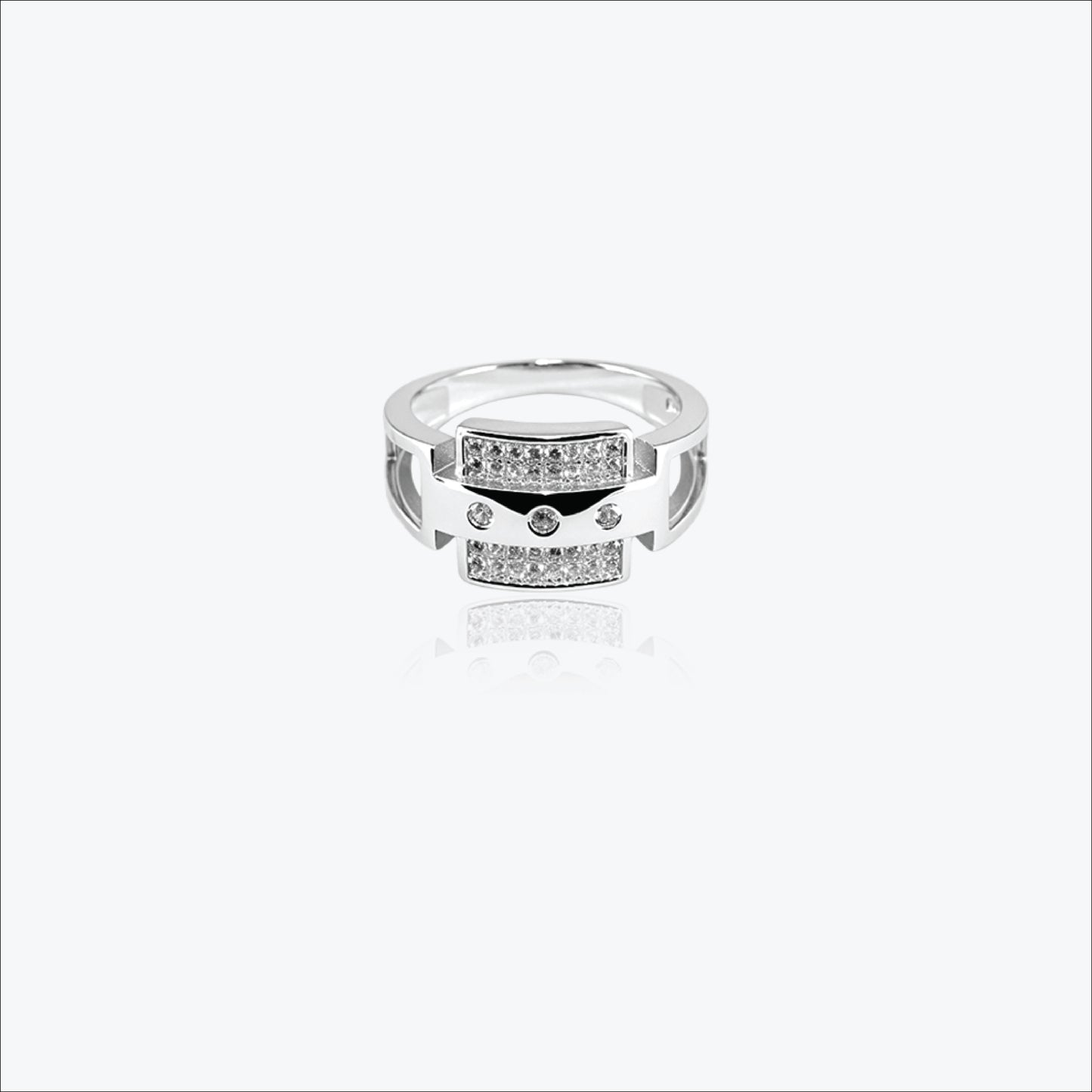 sterling silver griden luxe men`s ring