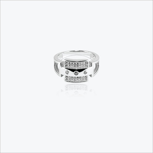 Sterling silver Griden Luxe Men`s Ring