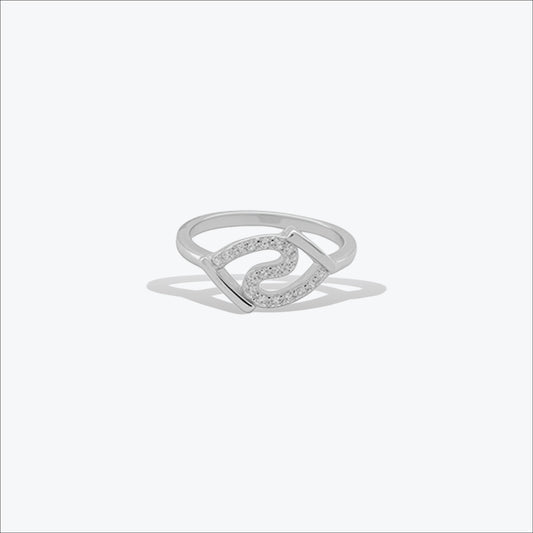 DropPoint Ring – Sterling Silver Grace 