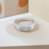 Regal Apex Men’s Ring in Silver