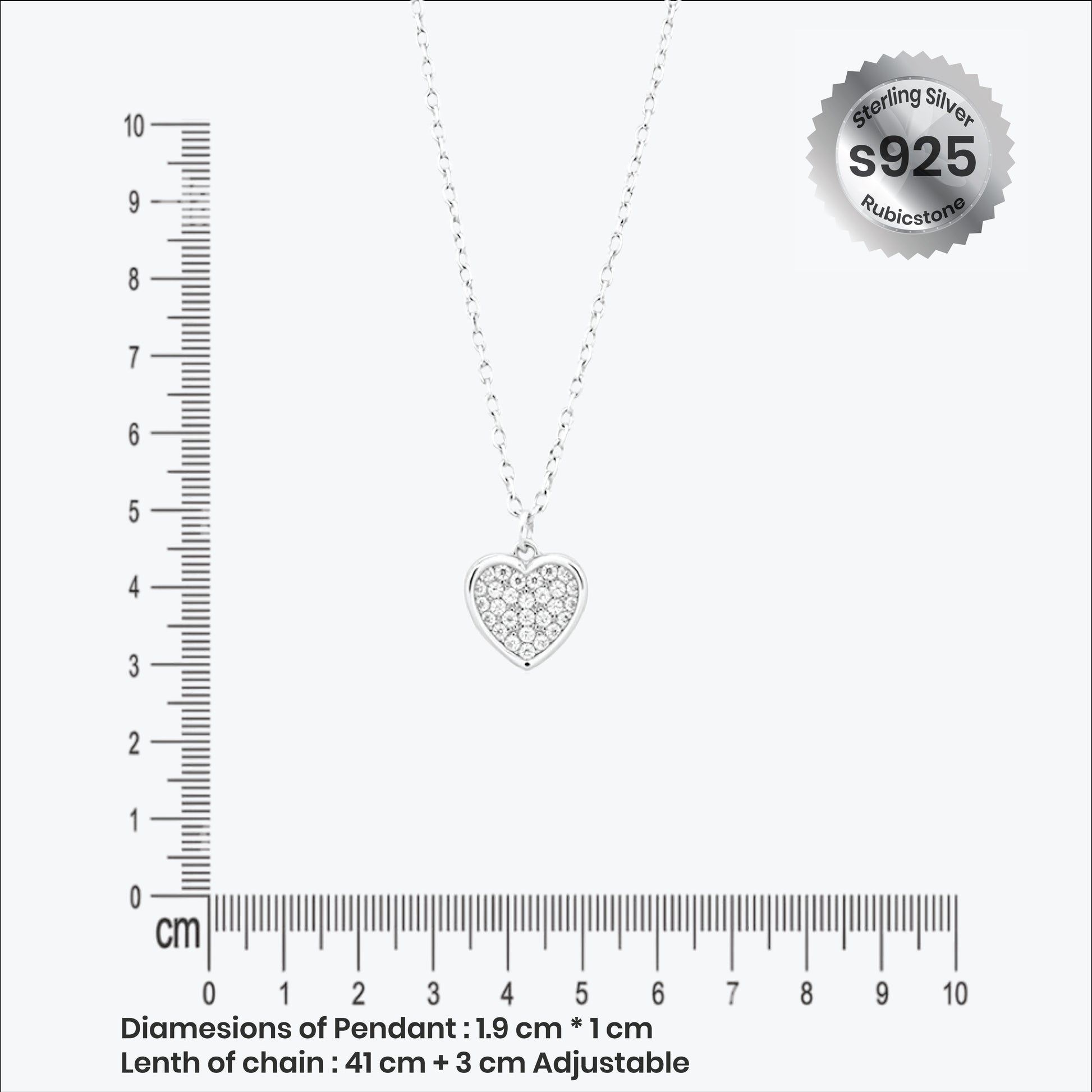 Sterling silver Luma Soar Pendant