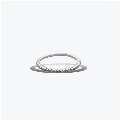 Sterling silver Slim Silvra Ring