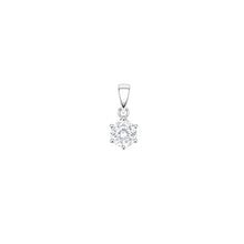 Eira Marquise Pendant with earrings in silver