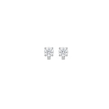 Prisma Pendant with earrings in silver
