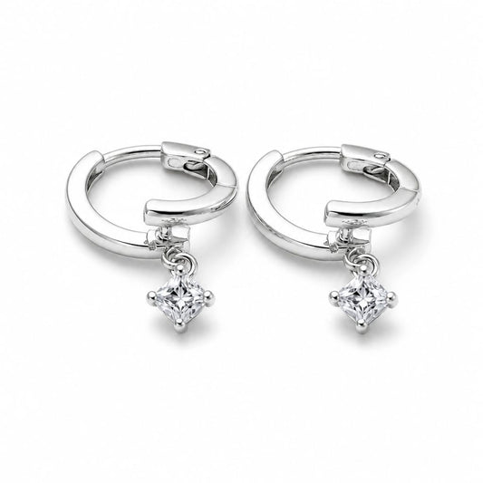 Radiance Drop Women`s earring in Silver