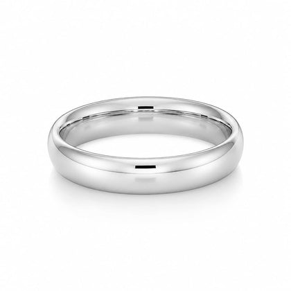 Slim Silver Band Ring