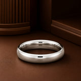 Slim Silver Band Ring