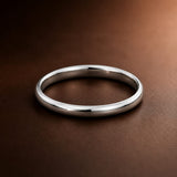Minimal Silver Band