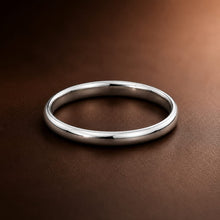 Minimal Silver Band